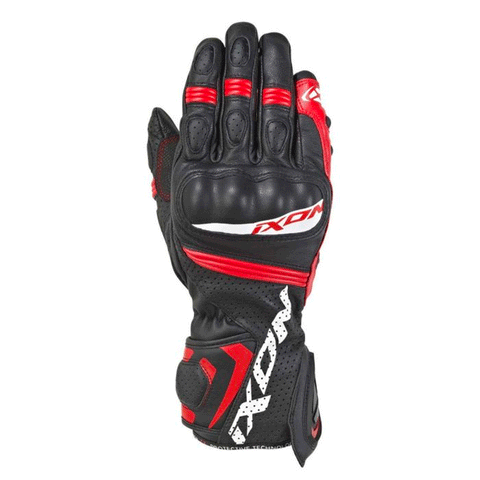 Ixon - RS Tempo Air Black/Red Leather Glove