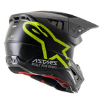 Alpinestars - 2023 SM5 Compass Matte Black/Yellow Helmet