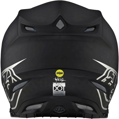 TLD - SE5 Carbon Stealth/Chrome Helmet