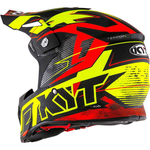 KYT - Skyhawk Digger Black/Orange Helmet