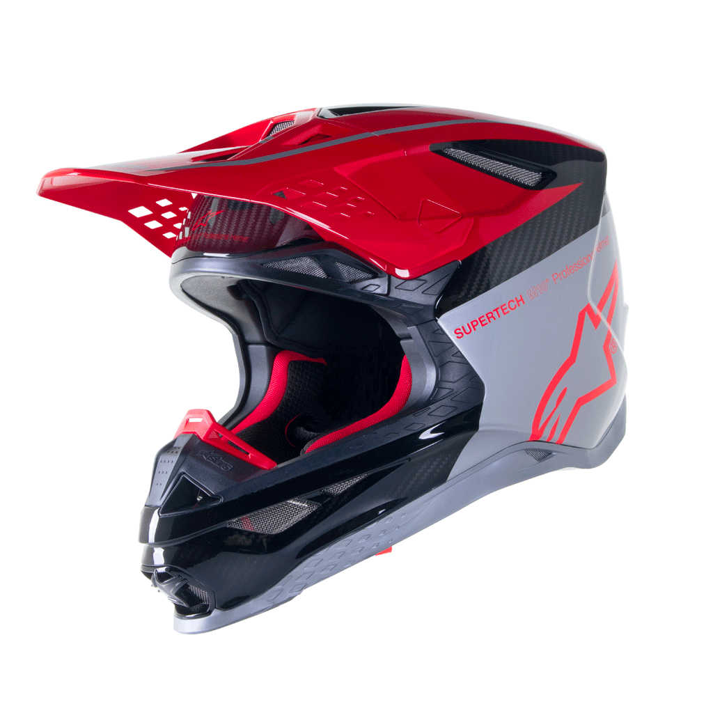 Alpinestars - S-M10 Acumen LE Red/Silver Helmet