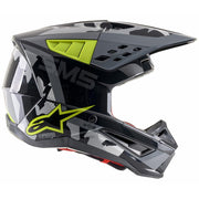 Alpinestars - 2023 SM5 Rover Grey/Yellow Camo Helmet