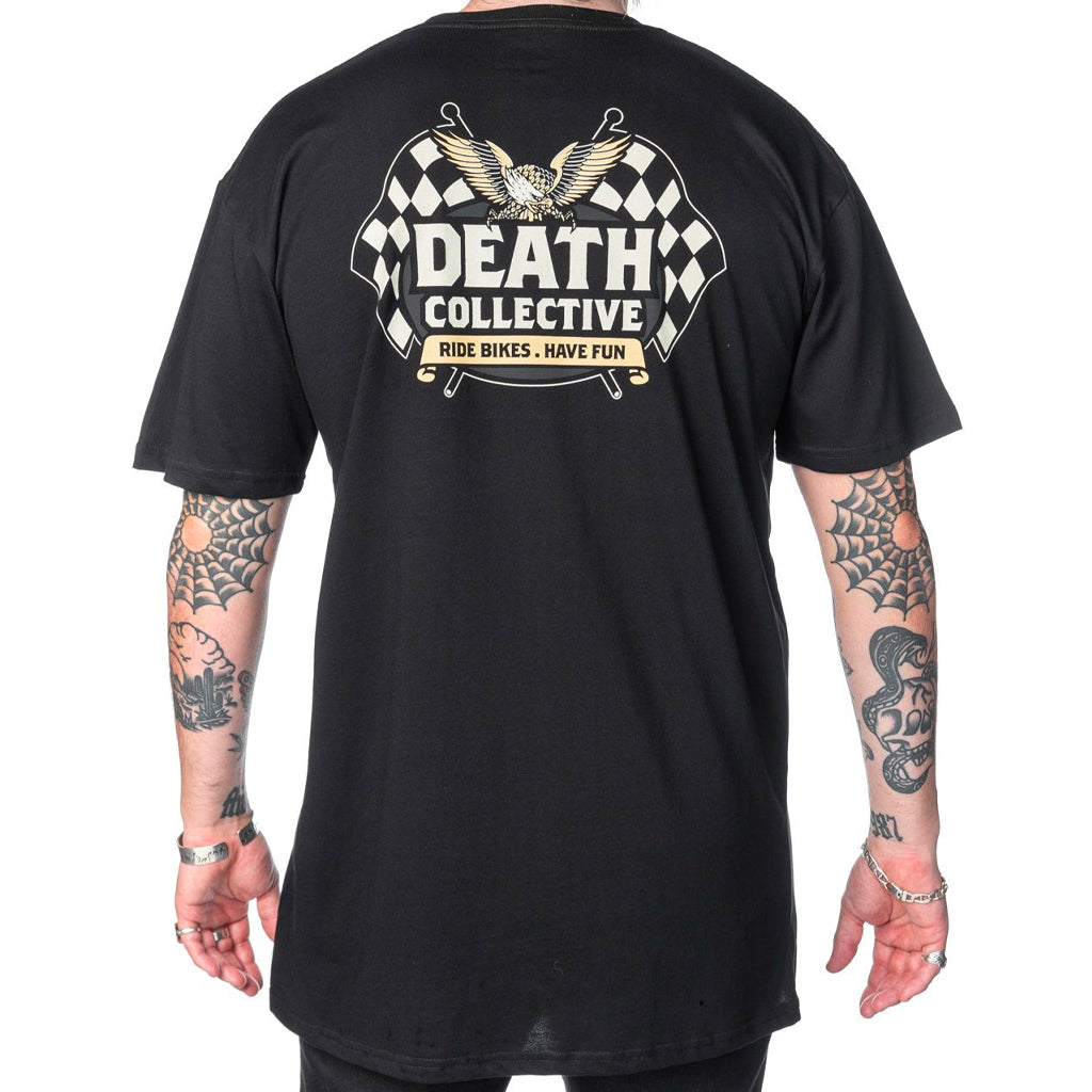 Death Collective - Speedway Black Tee