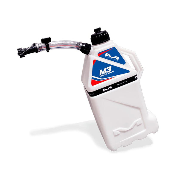 Matrix - M3 15 Litre White/Blue Fuel Can