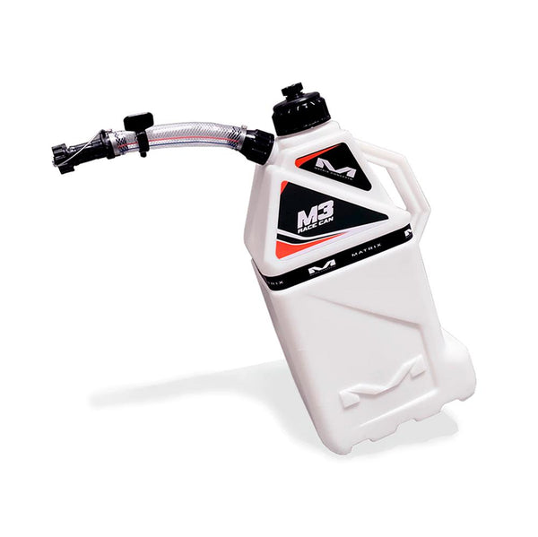 Matrix - M3 15 Litre White/Black Fuel Can