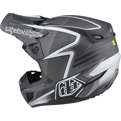 TLD - SE5 Carbon Lines Black/White Helmet