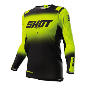 Shot - 2023 Aerolite Ultima Black/Yellow Jersey