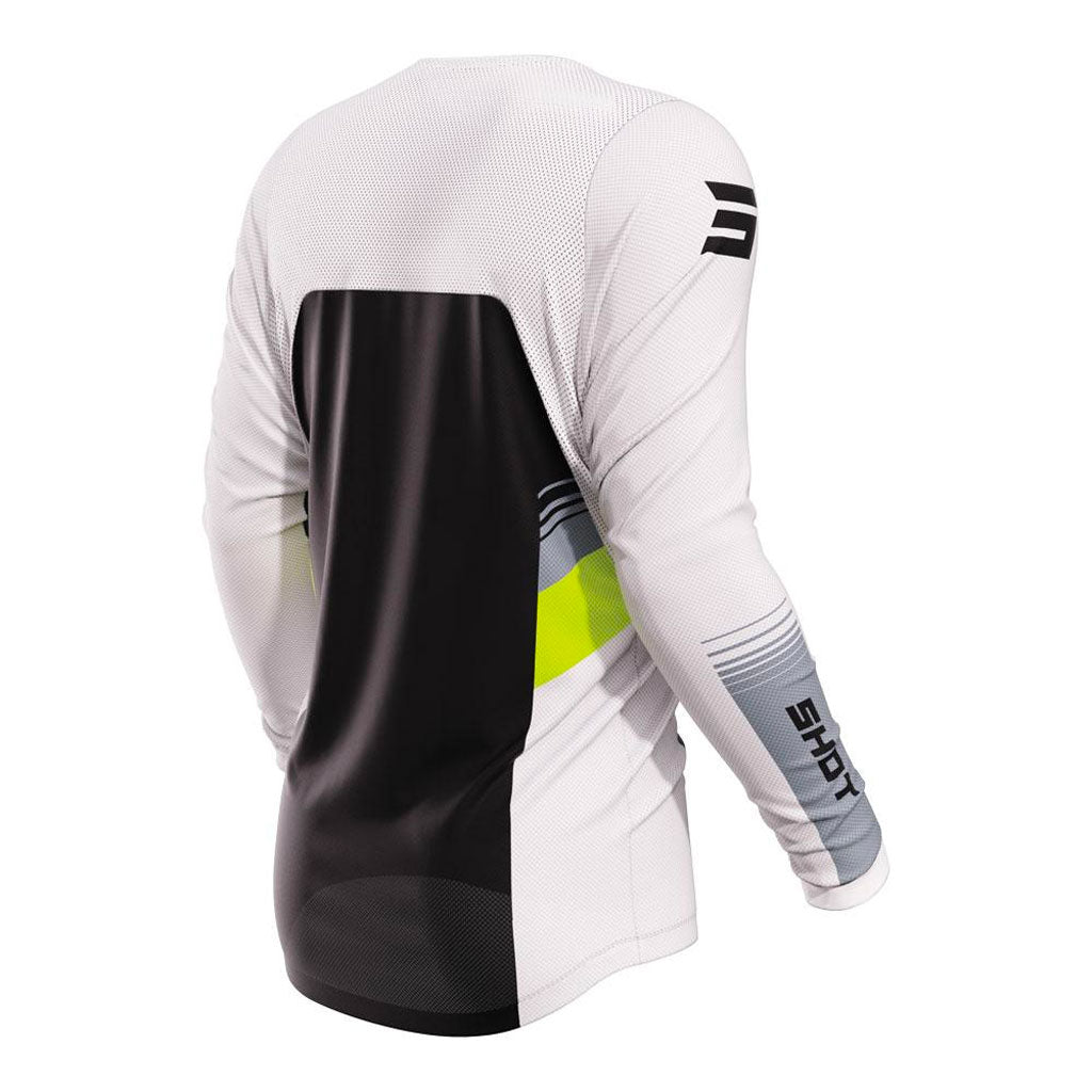 Shot - 2023 Contact Tracer Black/White Jersey