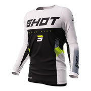 Shot - 2023 Contact Tracer Black/White Jersey