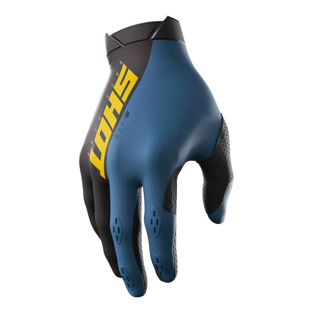 Shot - 2025 Lite Blue/Black Gloves