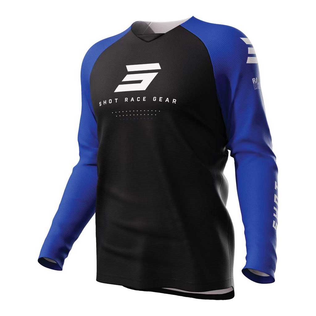 Shot - 2023 Raw Escape Black/Blue MX Combo