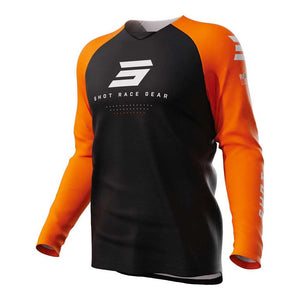 Shot - 2023 Raw Escape Black/Orange Jersey