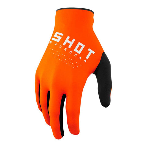 Shot - Youth Raw Orange Gloves