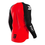 Shot - 2023 Youth Raw Escape Black/Red Jersey