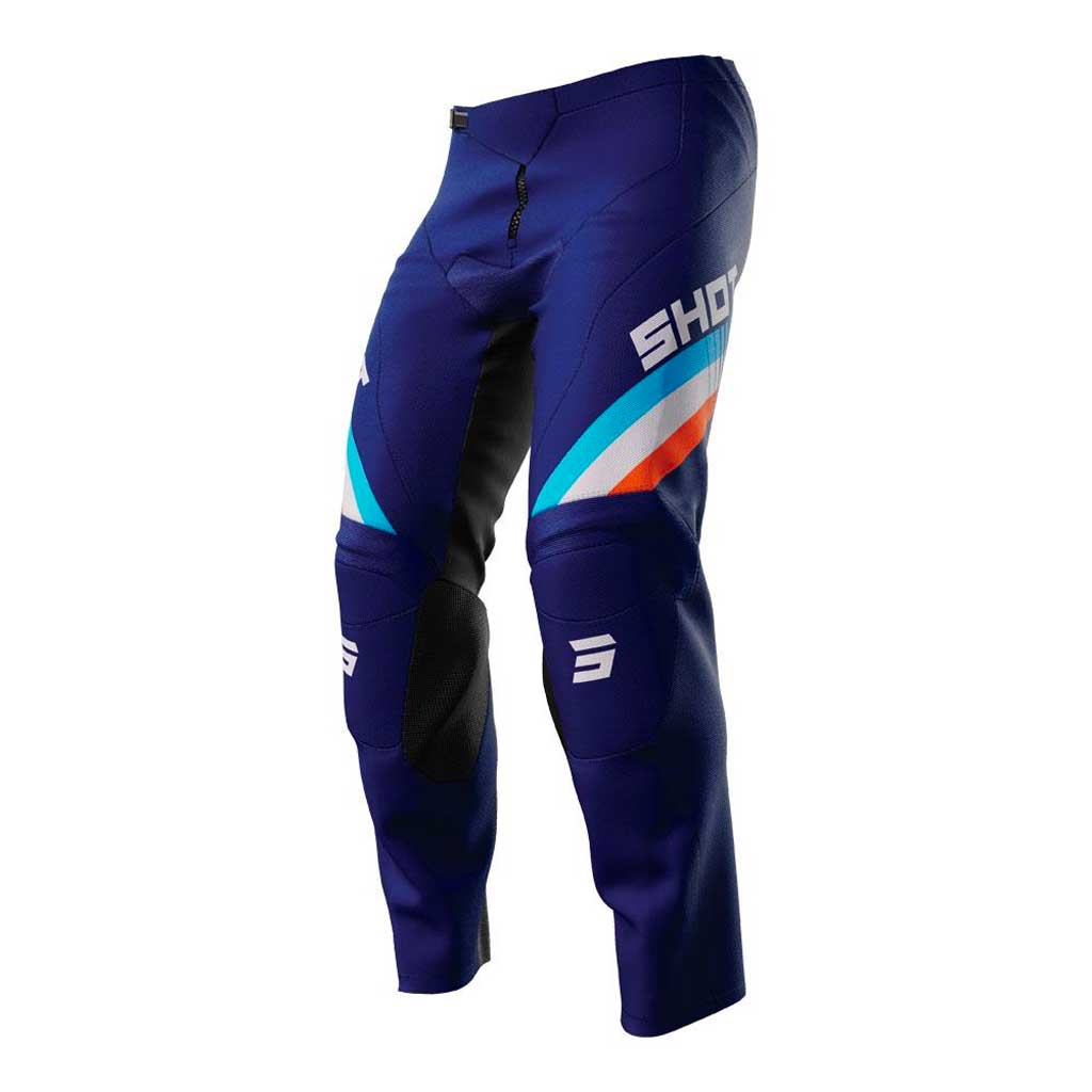 Shot - 2023 Youth Raw Tracer Blue/Orange Pants