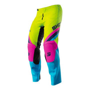 Shot - 2023 Youth Raw Tracer Pink/Aqua Pants