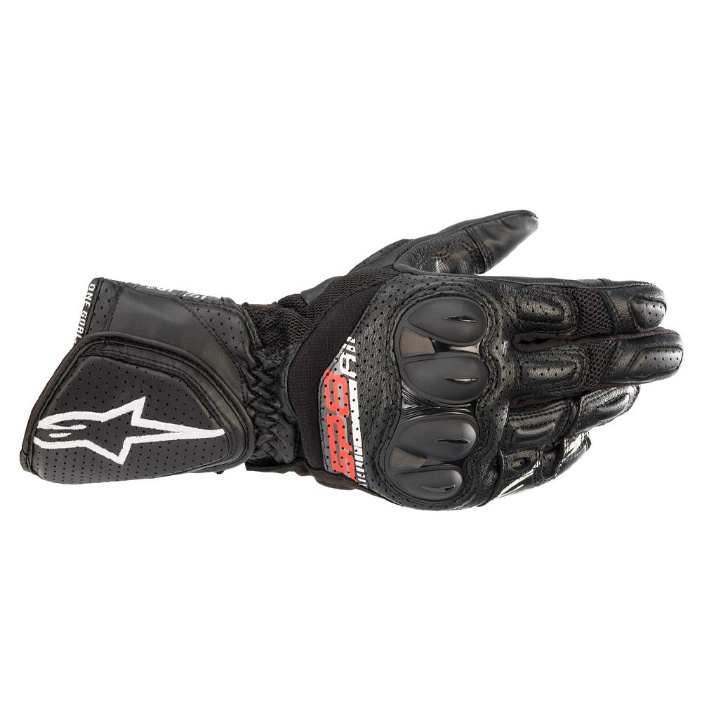Alpinestars SP8 V3 Air Leather Black Gloves