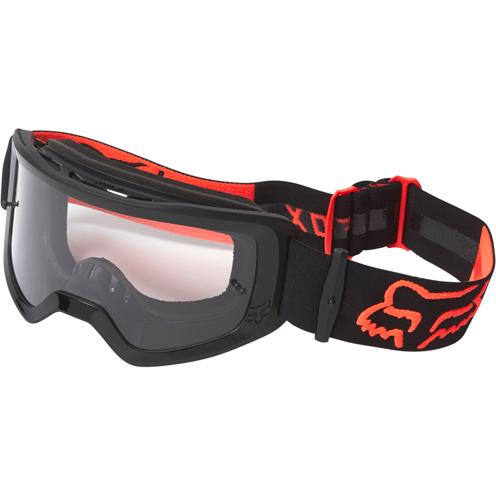 Fox - Youth Main Stray Black/Orange Goggle