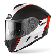 Airoh - Spark Flow Matt Black/Orange Helmet