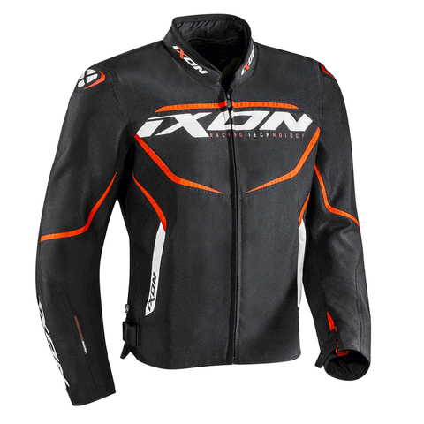 Ixon - Sprinter Black/Orange Summer Jacket