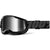 100% - Strata 2 Black W/ Mirrored Lens Goggles