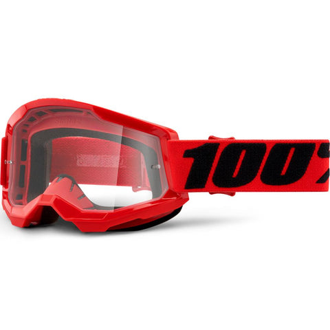 100% - Strata 2 Red Goggles