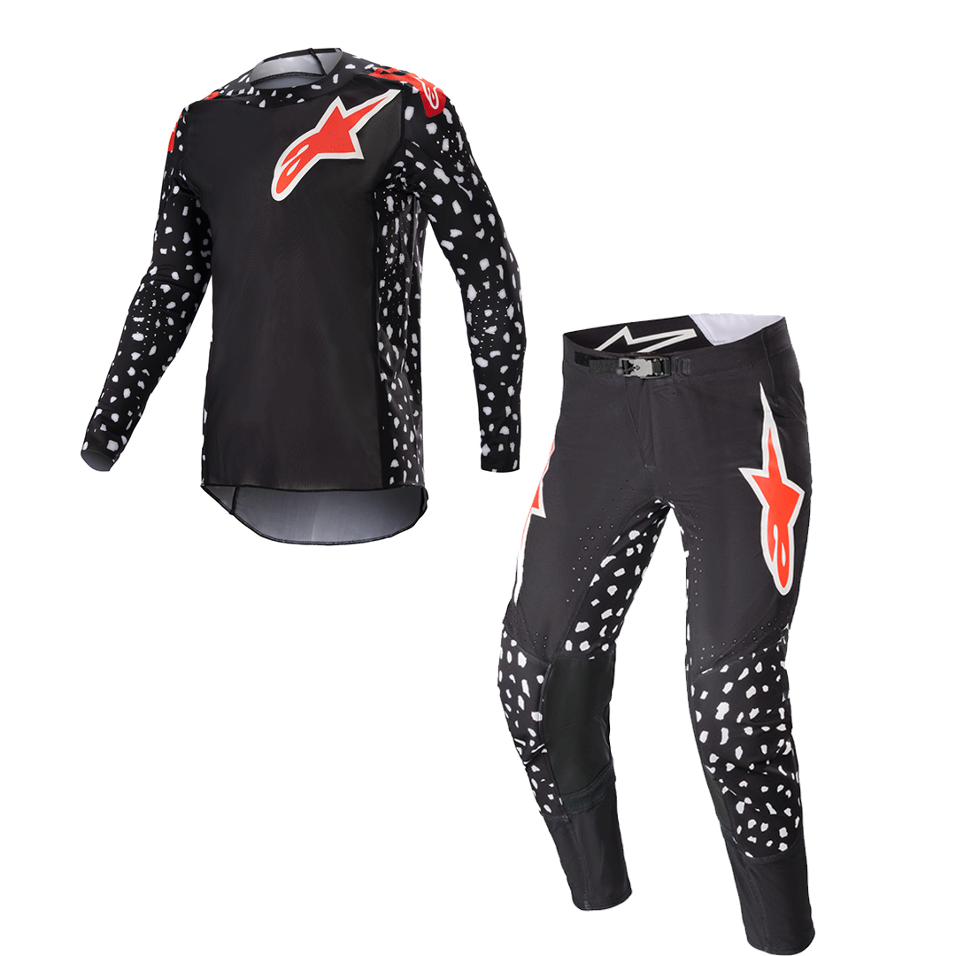 Alpinestars - 2023 Supertech North Black/Red MX Combo