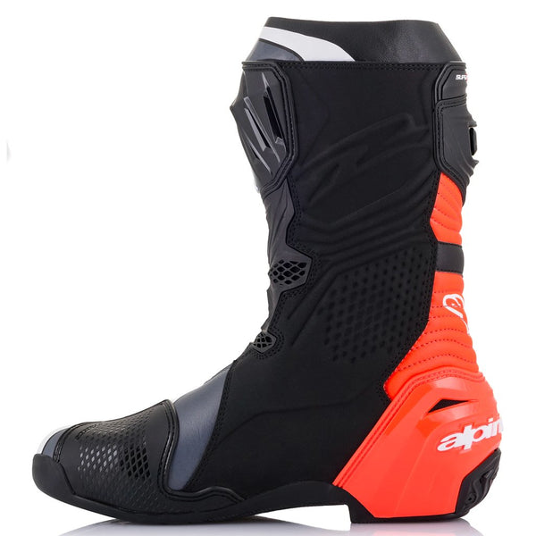 Supertech R Red Fake Alpinestars - Supertech R V2 Black/White/Red Boot - AMA Warehouse