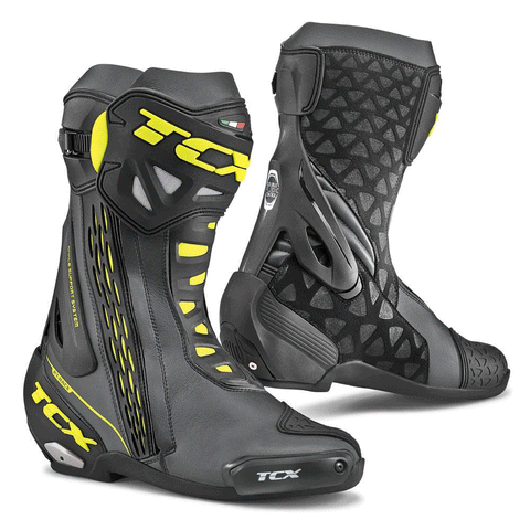 TCX - RT-Race Black/Yellow Road Boots