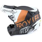TLD - SE5 Carbon Qualifier Black/White/Bronze Helmet