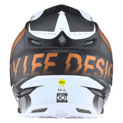 TLD - SE5 Carbon Qualifier Black/White/Bronze Helmet