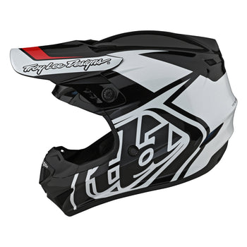 TLD - GP Overload Black/White Helmet