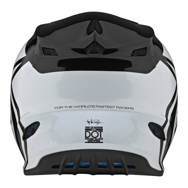 TLD - GP Overload Black/White Helmet