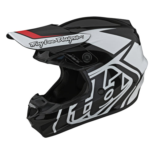 TLD - GP Overload Black/White Helmet
