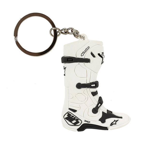 Alpinestars - Tech 10 White Boot Key Chain - AMA Warehouse