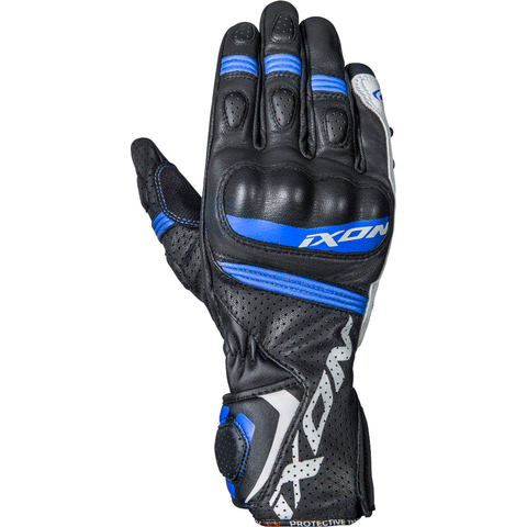 Ixon - RS Tempo Air Black/Blue Leather Glove