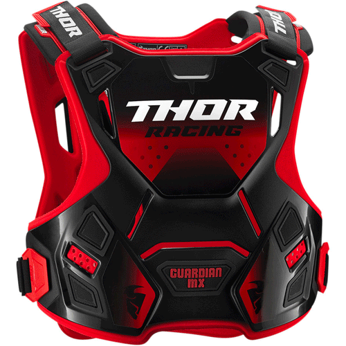 Thor - Guardian Black/Red MX Armour