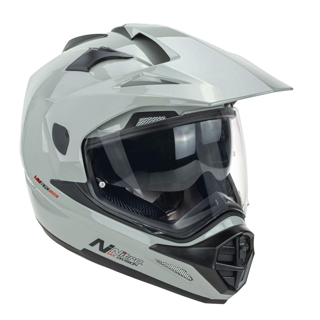 Nitro - MX670 Adventure Grey Helmet