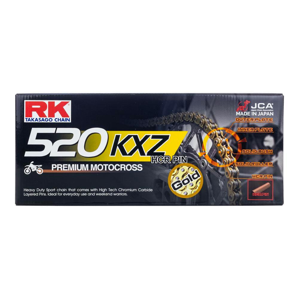 RK - 520 KXZ 120 Link Gold Chain