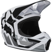 Fox - 2022 V1 Lux Black/White Helmet