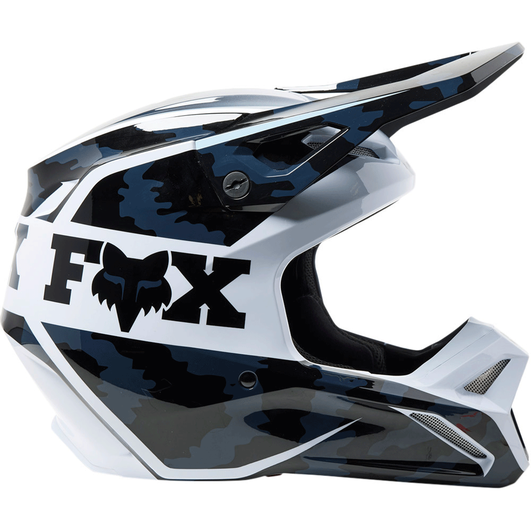 Fox - 2024 V1 Nuklr Black Helmet