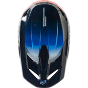 Fox - 2024 V1 Toxsyk Navy/Orange Helmet