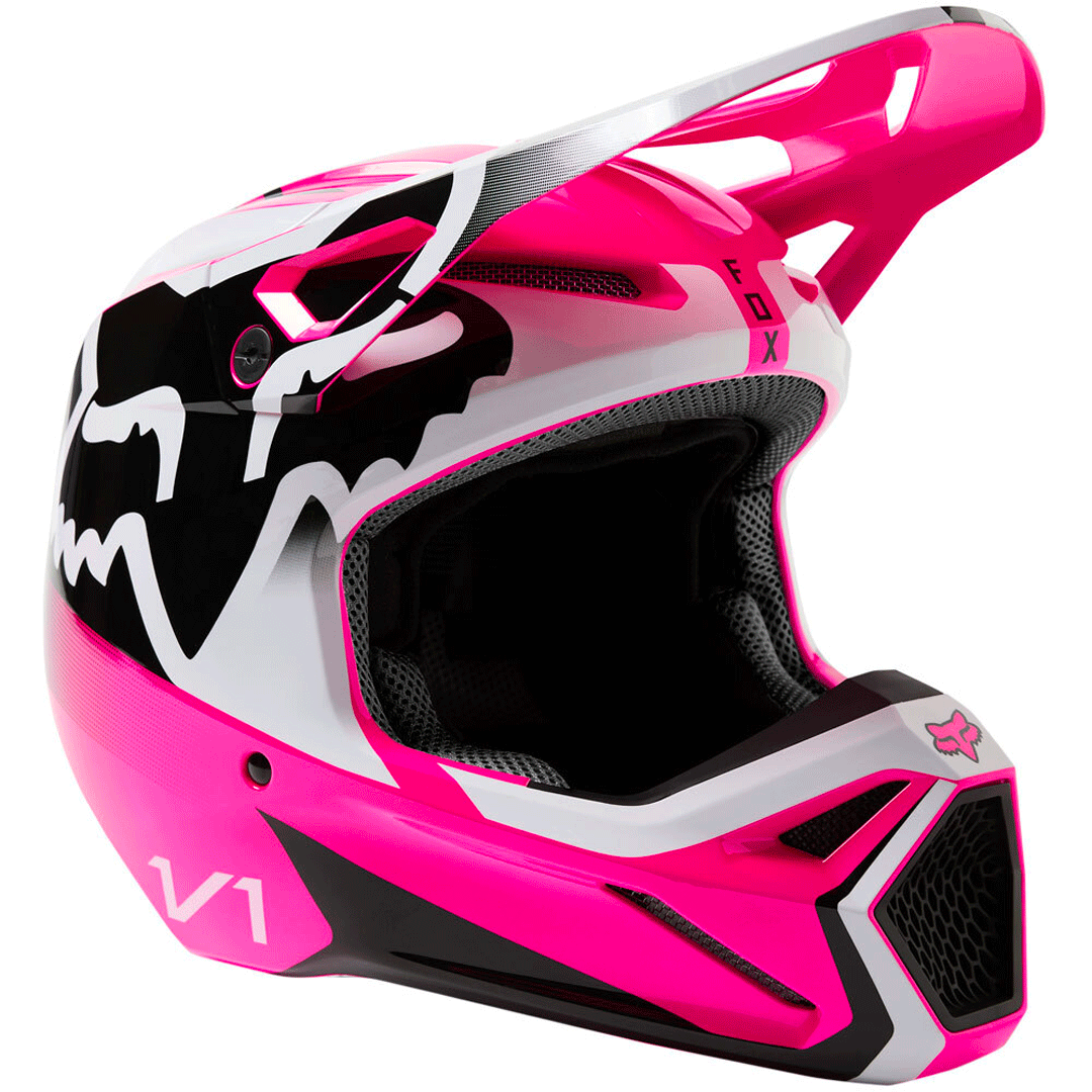 Fox - 2024 V1 Leed Pink Helmet