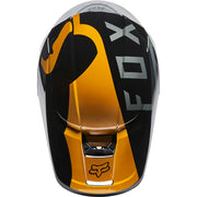 Fox - 2022 V1 Skew Black/Gold Helmet