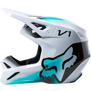 Fox - 2024 V1 Toxsyk White Helmet