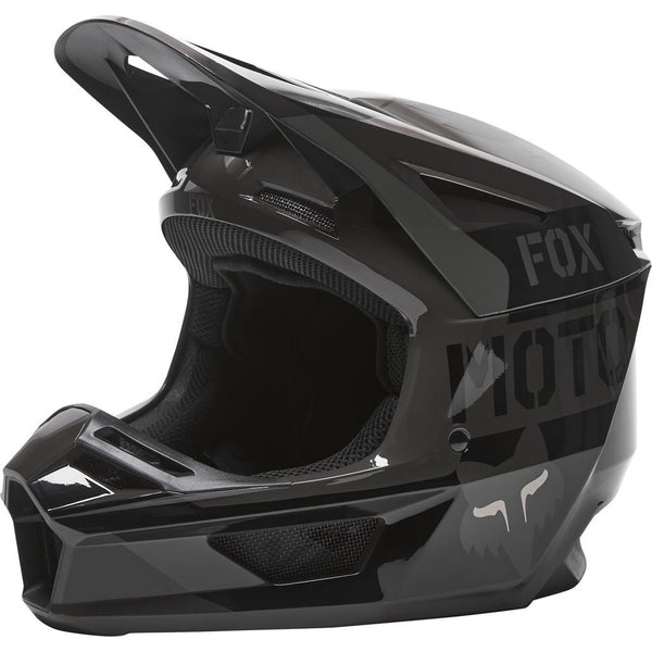 Fox - 2022 V2 Nobyl Black Helmet