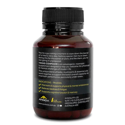 Avincia - Viking Compound Focus Supplements - 60 pack