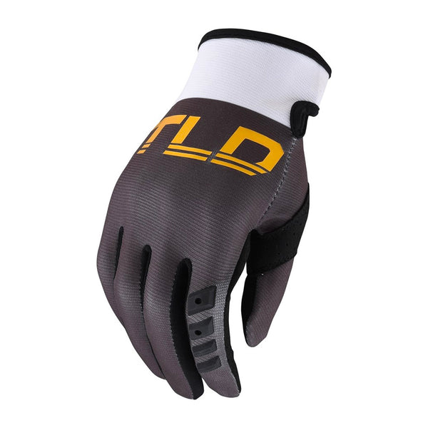 TLD - Womens GP Grey/Gold Gloves