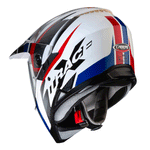 Caberg - Xtrace Adventure White/Red/Blue Helmet