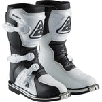 Answer - Youth AR-1 Black/White MX Boots